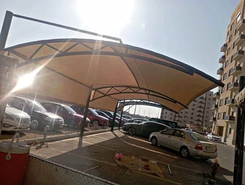 تركيب مظلات مقوسه   جميله في   — مظلات مقوسة