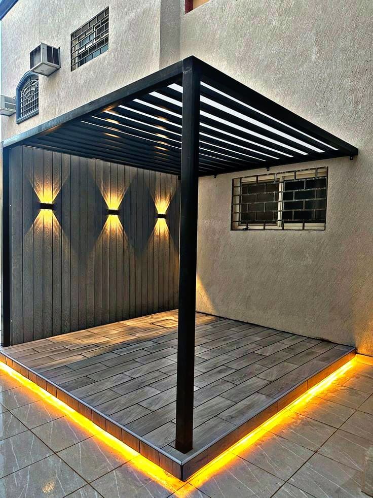 تركيب جلاسات خارجيه بتصميم جميل في   — أعمالنا