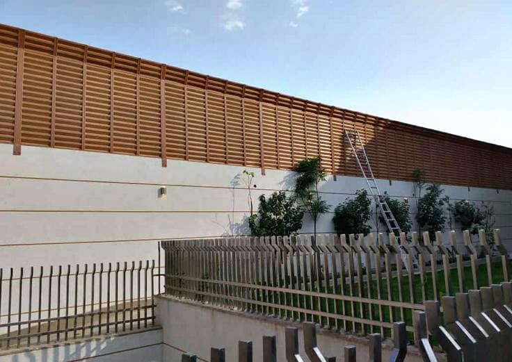 تركيب سواتر حديد في   — سواتر